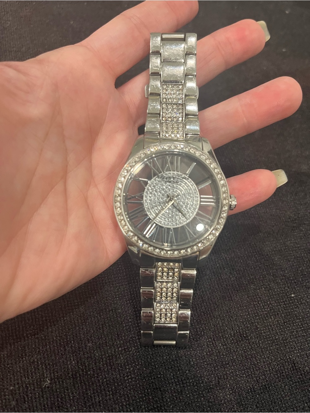 Kenneth Cole New York Swarovski crystal see through numbers. Limited Edition UK